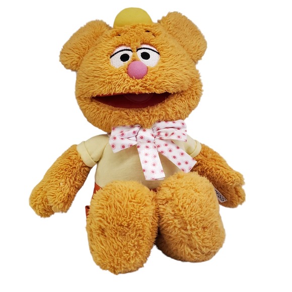 Disney Muppet Babies Fozzie Bear Plush Singing Dancing Tells Jokes 15" Stuffy - Picture 13 of 13
